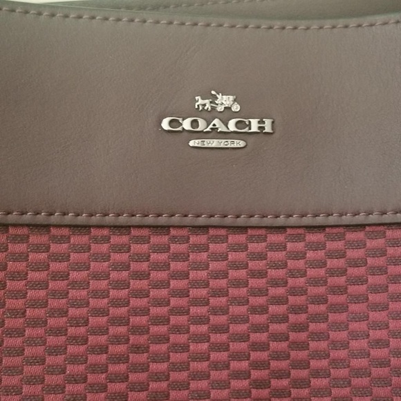COACH LEXY SHOULDER BAG IN LEGACY JACQUARD PURSE - Picture 4 of 10
